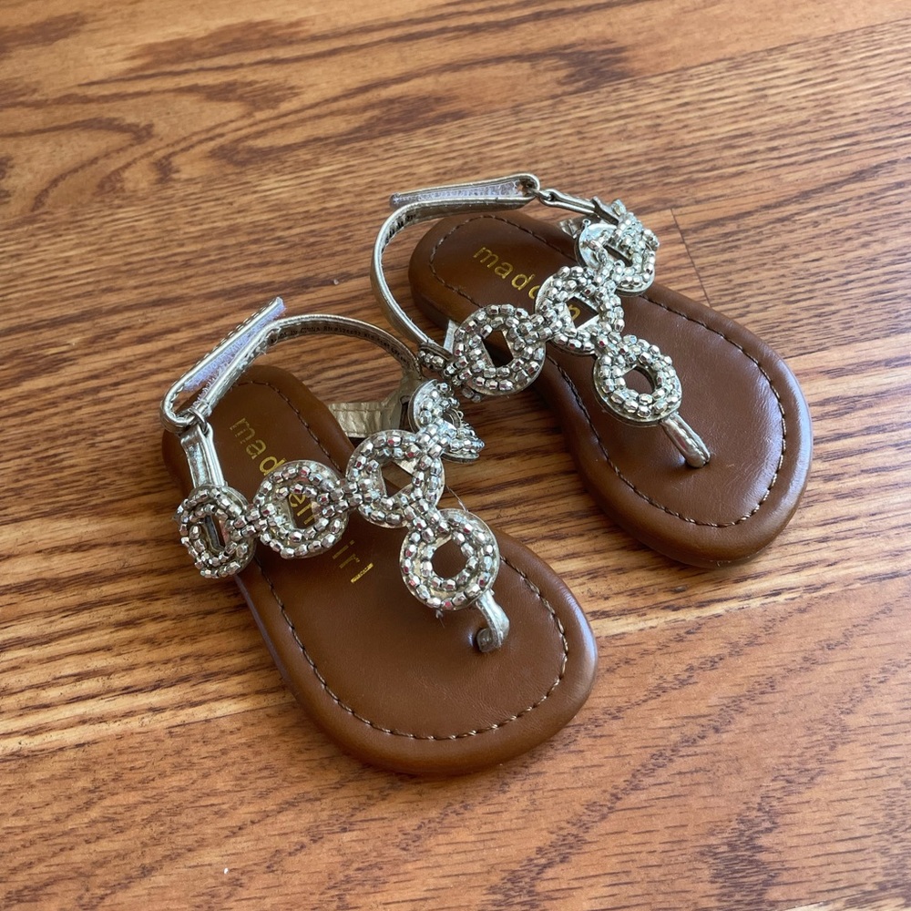 Madden Girl Sparkly Sandals Baby size 5